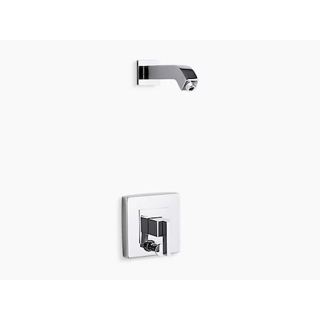 Kohler Loure Shower Trim W/Diverter, Less Head T14665-4L-CP
